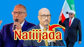 DEGDEGNatiijada doorashadii somaliland madaxweynaha cusub waa kuma [upl. by Aikmat]