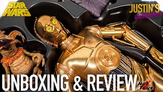 Hot Toys C3PO Star Wars Return of the Jedi Unboxing amp Review [upl. by Taylor898]