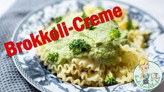 BrokkoliCreme PastaSauce mit dem Thermomix [upl. by Yllim]