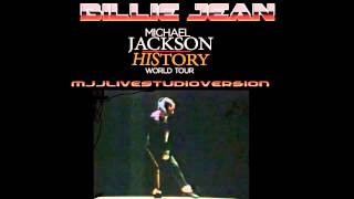 Michael Jackson Billie Jean Live Studio Version HIStory World Tour [upl. by Rebmeced]