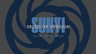 Fajri Gunawan  Sunyi Speed Up Version [upl. by Nimsay]