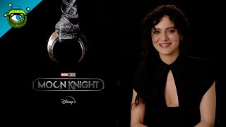 Moon Knight  Interview with May Calamawy Disney [upl. by Pronty189]