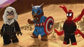 LEGO Marvel Super Heroes 2  Gwenpool Bonus Mission 8  Oscorp Escapade Lizard Boss Fight [upl. by Geithner966]