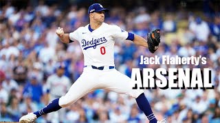 Pitching Arsenal Jack Flaherty [upl. by Magan]