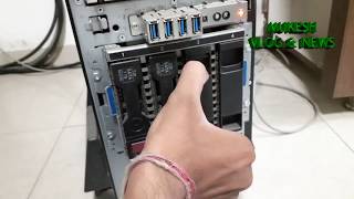 How To Install HP 2TB Scuzzy HDD in HPE Proliant ML30 Gen9 Server  All SetapRAID amp Configration [upl. by Amelia]