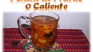 Receta de Ponche de Frutas o Caliente Guatemala [upl. by Selmore]