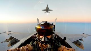 F18 Super Hornets In Action  Experience The Awesomeness Of This Jet [upl. by Rodmann]