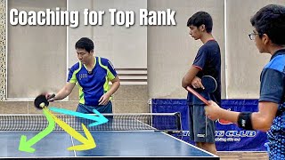 3 ways to return Forehand Heavy Spin serve for high level Top [upl. by Jemmie304]