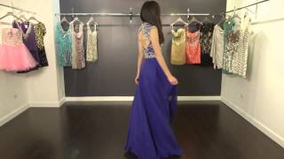 Crystal Embellished Prom Gown 91011  Jovani [upl. by Anahgem]