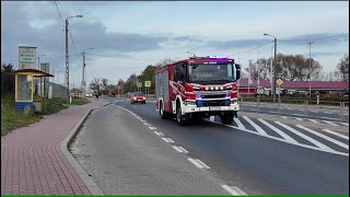 309T26  GBARt 2629 Scania 370XTMT  OSP Górno  Alarmowo  Do palmy oleju w Bodzentynie [upl. by Allerym]