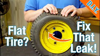 How To Fix A Leaking Tire Valve  Cheap and Easy Fix For A Leaky Tire [upl. by Aicac]