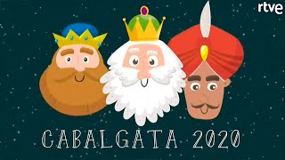 CABALGATA DE REYES MAGOS 2020 DESDE MADRID [upl. by Urata]