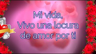 LOCURA DE AMOR POR TI🥰poema corto de amor💖poema para dedicar [upl. by Aicilef]