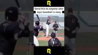 You think you can hit this pitcher shortsvideo baseball hittingmechanics pitcher pitching [upl. by Nonnelg]