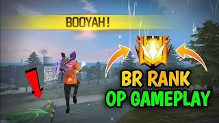 FF br ranked gameplay with squad 1v2 clutch full game play [upl. by Beulah]