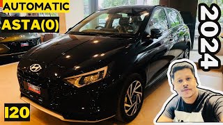 Hyundai I20 ASTA 0 IVT  AUTOMATIC I20 Detailed Review  Safety  LOOKS मात्र ₹ 1105 लाख [upl. by Latisha]