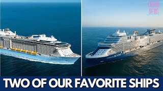 Battle of the Cruise Ships Anthem of the Seas VS The Celebrity Beyond [upl. by Queena]