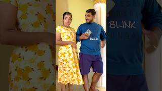 Stomach Benefits😂 ഇതെങ്ങനെ പറ്റും Husband Wife COMEDY😜 funnyvideo reels comedy short [upl. by Acemahs472]