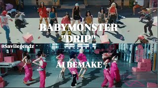 AI REMAKE DRIP by BABYMONSTER  How Would Other KPop Girl Groups Sing This Song [upl. by Dolora413]