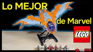 WOW Los Guardianes de la Galaxia de LEGO Marvel  La Benatar LEGO 76193 review [upl. by Karub569]