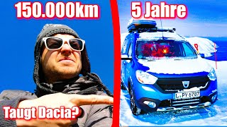 FEHLKAUF😬EHRLICHES FAZIT zum DACIA DOKKER amp alle KOSTEN nach 5 Jahre  150tkm [upl. by Llezniuq]