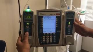 Staff Training Alaris IV Pump Settings for RH Preeclamppsia [upl. by Pickering748]