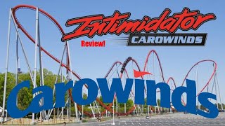 Intimidator Review Carowinds BampM Hyper Coaster [upl. by Taft]