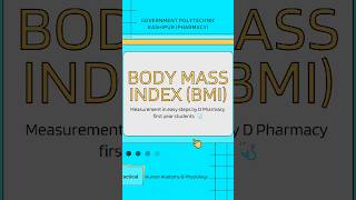 How to measure BMI By Pharmacy first year students 🩺 dpharmacy pharmacy dpharma polytechnic [upl. by Ettinger]