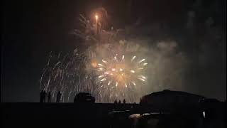 New year Fireworks at Bahrain bay 2024 [upl. by Ahsito568]