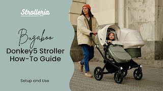 Bugaboo Donkey5 Stroller Setup and HowTo Guide [upl. by Aivek240]