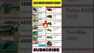 Indian Bike Driving 3Dll💥cheatcode videoshortforyou trending [upl. by Eanert]