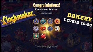 How to play Clockmaker Bakery levels 1623 [upl. by Enyal]