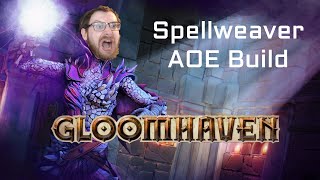 Gloomhaven Spellweaver Guide AOE Damage Build beginner tips and character guide [upl. by Yde]