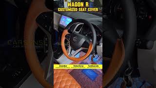 Wagon R Seat Cover  Car Seat Cover  Seat Lining Works  Car Accessories in Chennai shorts [upl. by Jammie935]