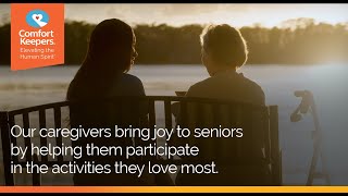 Comfort Keepers Caregivers Bring Joy to Senior Clients Daily [upl. by Derr687]