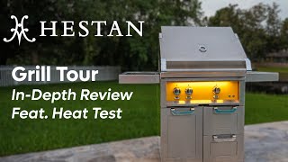 Hestan Gas Grill Review  Grill Overview amp Heat Test  What Makes These Grills Nice [upl. by Ynitsed]