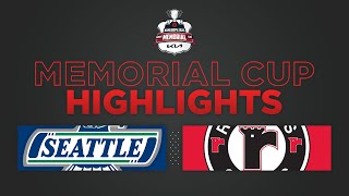 Memorial Cup Highlights Thunderbirds 0 vs Remparts 5  June 4 2023 [upl. by Noxid]