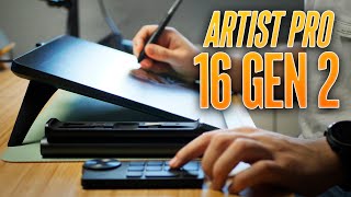 ¡SE HAN PASADO EL JUEGO La mejor tableta gráfica  Review tras 4 meses XP Pen Artist Pro 16 Gen 2 [upl. by Kuehnel471]