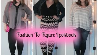 Plus Size Lookbook  Fashion to Figure ♡ [upl. by Aramahs]