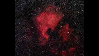 North America Nebula Astrophotography editing timelapse [upl. by Auburn48]