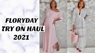 FLORYDAY HAUL  FLORYDAY TRY ON HAUL 2021  MABEL IN HAMBURG [upl. by Judie]