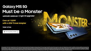 Sponsored  Galaxy M15 5G  Sale is live  Samsung [upl. by Jeffcott]