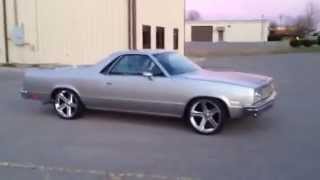 20 inch Iroc wheels on Elcamino [upl. by Liberati]