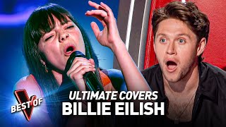 The very best BILLIE EILISH Blind Auditions EVER on The Voice [upl. by Cirilla537]