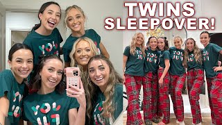 Twins Sleepover Ft Rybka Twins Brooklyn and Bailey  Merrell Twins [upl. by Allimrac144]