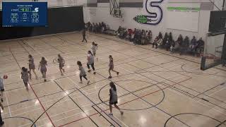 Jr Girls Basketball VS Vimy Rige [upl. by Rebna564]