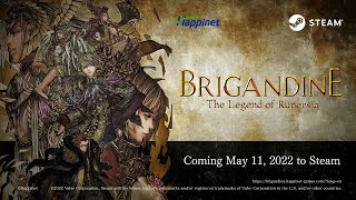 Brigandine The Legend of Runersia Steam trailer [upl. by Atazroglam]