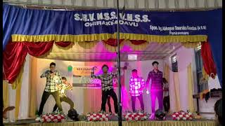 SRVNSSVHSS CHIRAKADAVU BOYS DANCE PROGRAM [upl. by Nemzzaj]