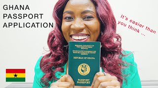 GHANA ONLINE PASSPORT APPLICATION amp RENEWAL Applyng for Ghana Passport  Ohhyesafrica [upl. by Selway797]