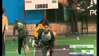 Indoor Cricket Junior World Series 2012 14ampU Australia vs South Africa [upl. by Tracey]